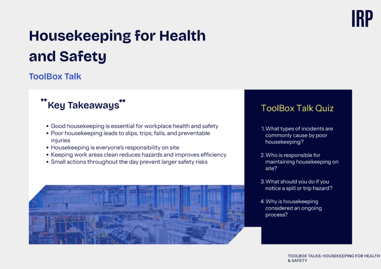 Managing Heat Risks on Site